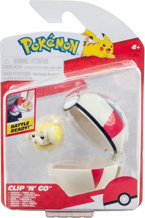 Immagine prodotto Jazwares Pokémon Clip'n'Go Poké Balls Hefel & Timerball