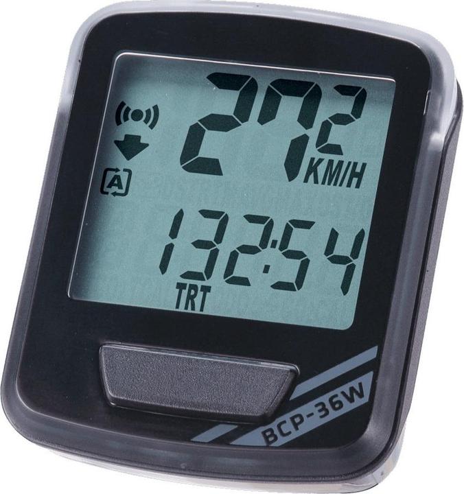 BBB BCP-36W NanoBoard Fietscomputer - Draadloos - 14 functies - Zwart/Grijs