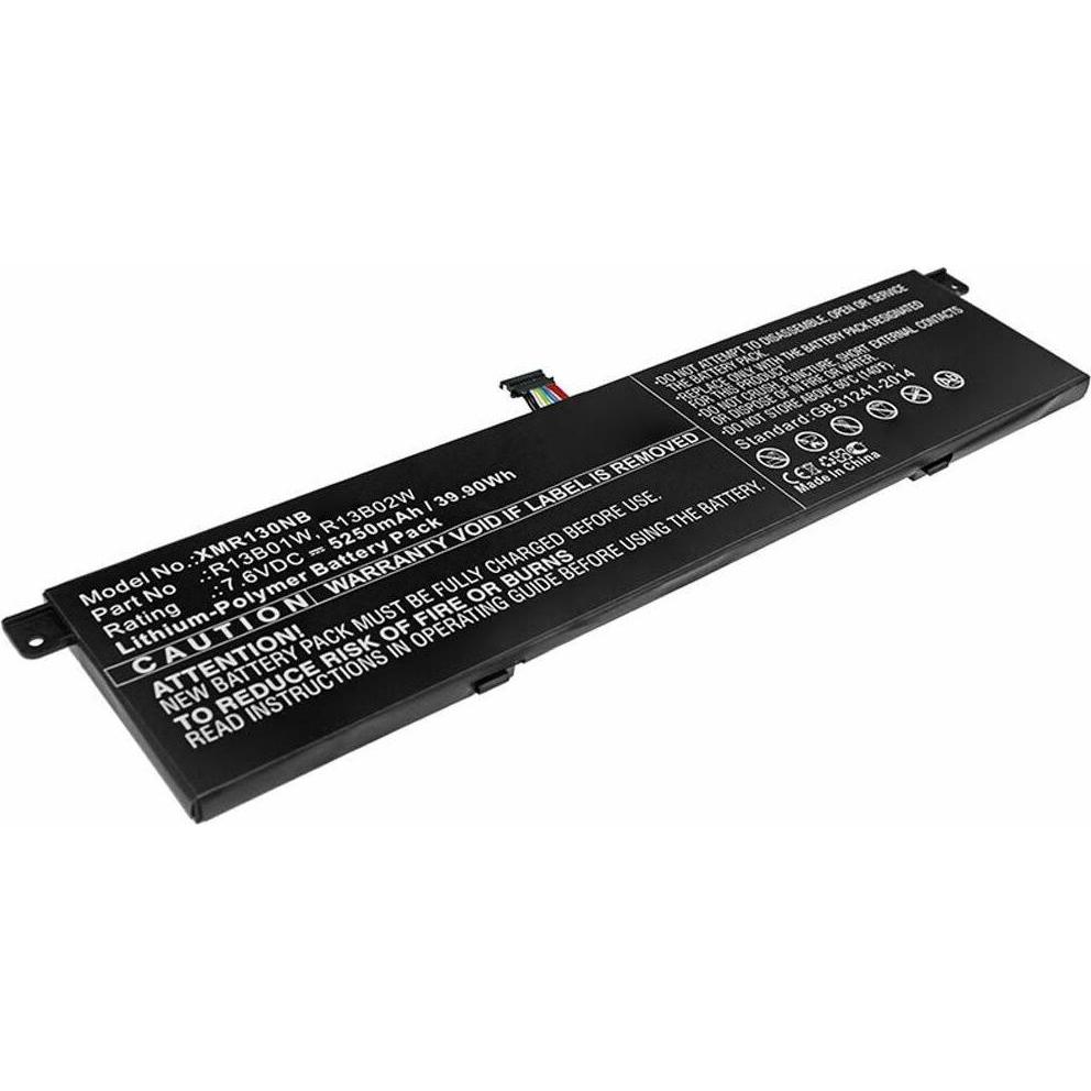 CoreParts Laptop Battery for Xiaomi (5250 mAh), Notebook Akku, Schwarz