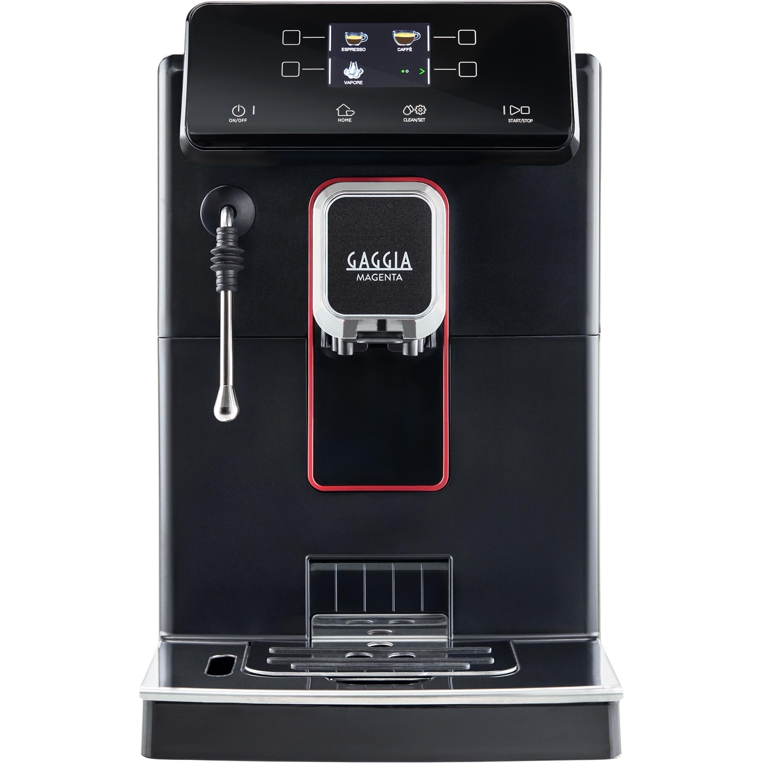 Gaggia Magenta Plus, Kaffeevollautomat, Schwarz