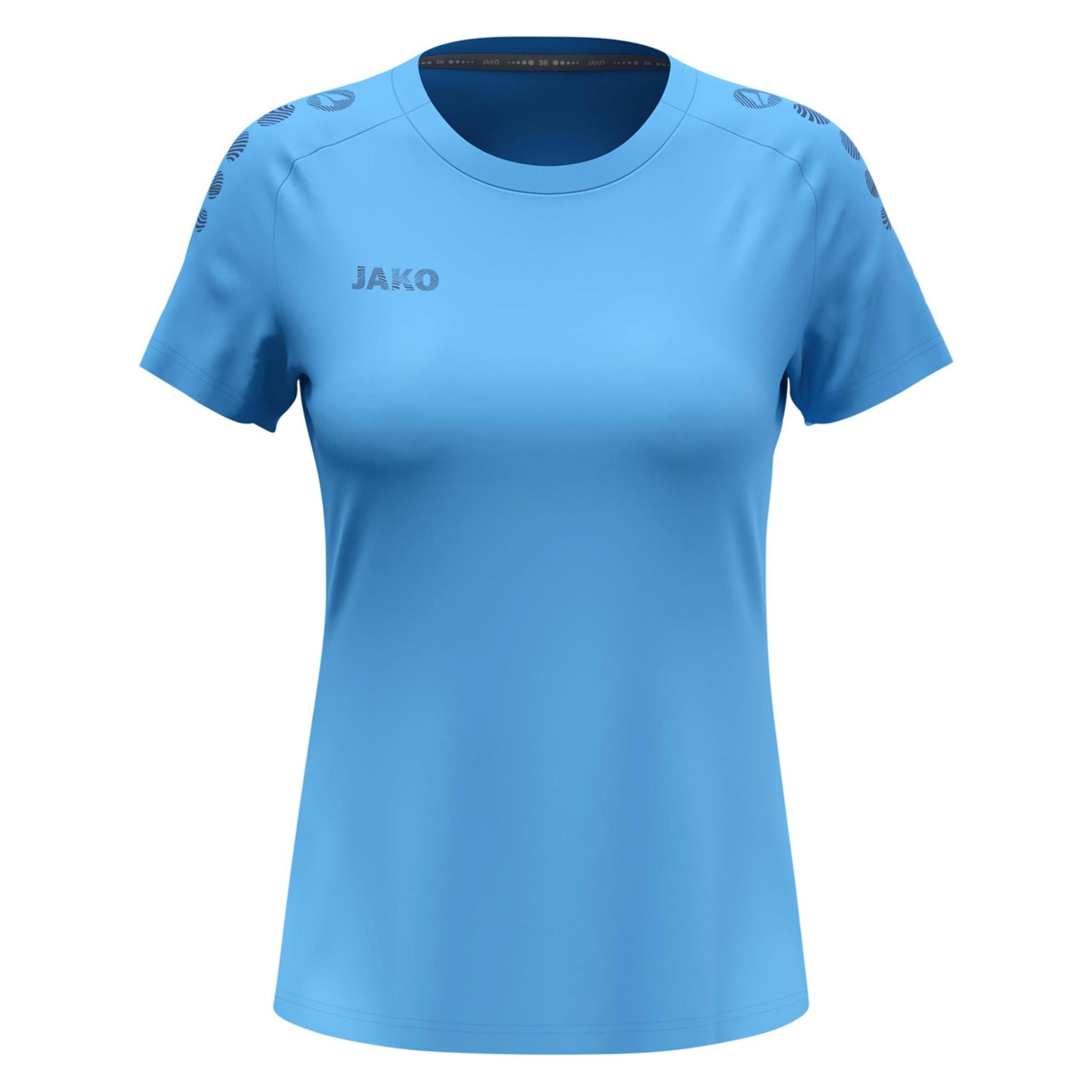 Jako, Damen, Sportshirt, T-Shirt Light Flow Damen (M), Blau, M
