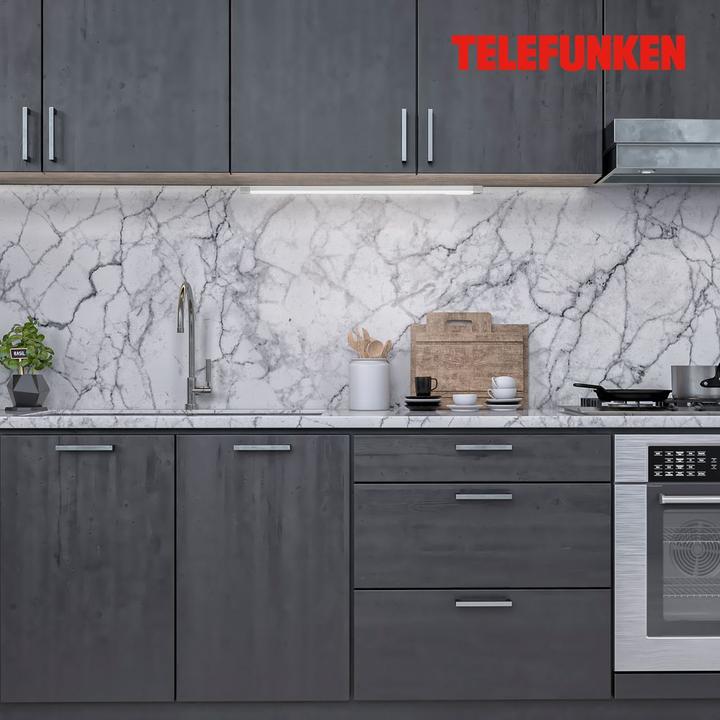 Image du produit Telefunken LED Unterbauleuchte, silber, 1xLED-Platine/4W (400 lm)