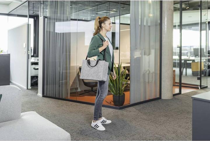 Image du produit Sigel Notebooktasche Desk Sharing Bag Classic M, Hellgrau 15.4 (15.40")
