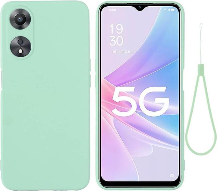 Image du produit Cover-Discount OPPO A78 5G - Housse en caoutchouc silicone vert (Oppo A78 5G)