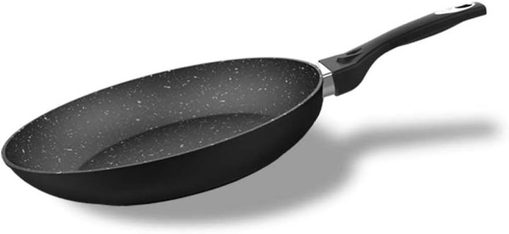 Actual product image Laguiole 3Piece NonStick Coating Set Black Ston Induction 2 Steak Knives Black 25 cm (Frying pan, Aluminium)