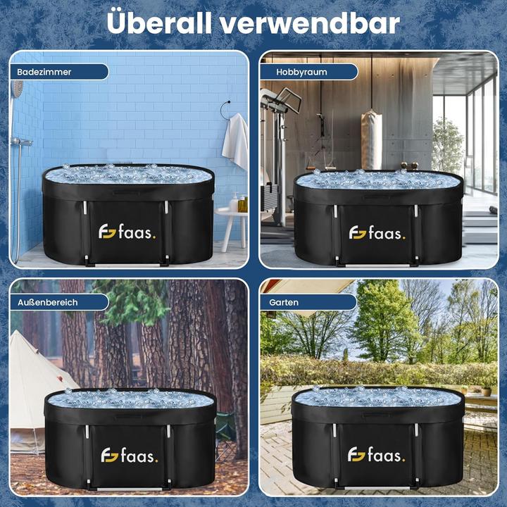 Produktbild Faas Faltbare Eisbadewanne (114 cm, 60 cm)