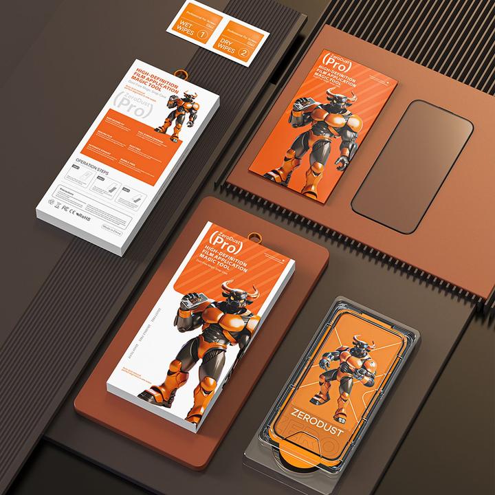 Actual product image Cadorabo Displayschutzglas (3 pcs., Apple iPhone 17 Pro Max)