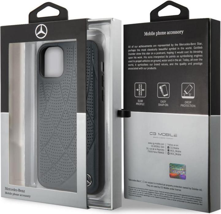 Immagine prodotto Mercedes-Benz iPhone 11 in vera pelle trapuntata (Apple iPhone 11)