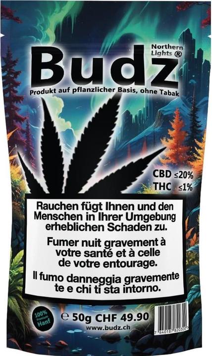Budz Northern 50gr. (50 g, Extérieur)