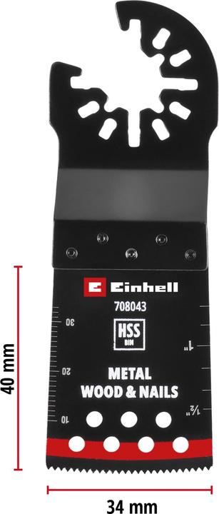 Actual product image Einhell Tauchsägeblatt, 708043, Bi-Metall, 34 mm