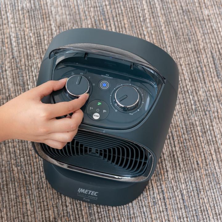 Actual product image Imetec Silent Power Indoor Blue 2200 W Electric room heater with fan (2200 W)