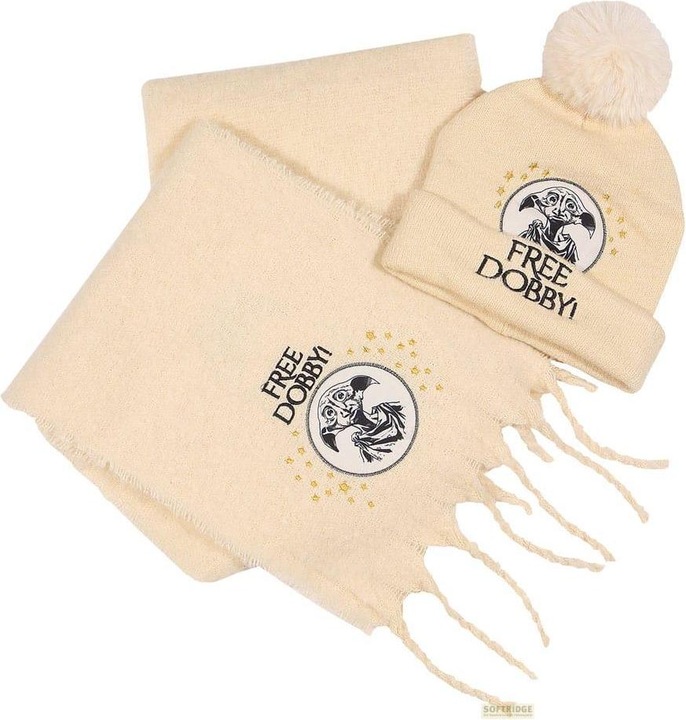 Produktbild Heroes Inc Harry Potter Beanie & Schal Set Free Dobby 165 cm