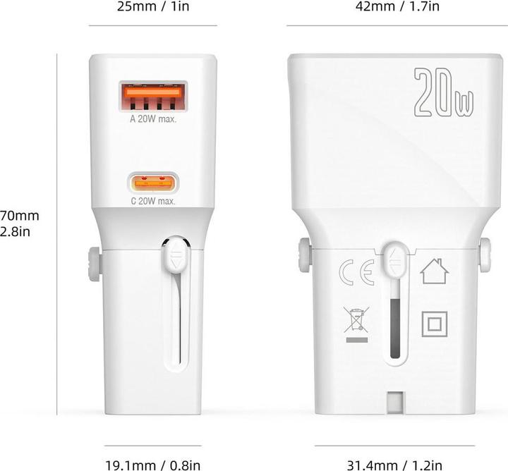 Produktbild 4smarts Weltreiseadapter Nomad