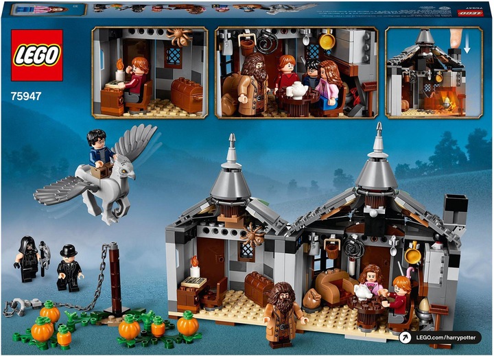 Produktbild LEGO Hagrids Hütte: Seidenschnabels Rettung (75947, LEGO Harry Potter)