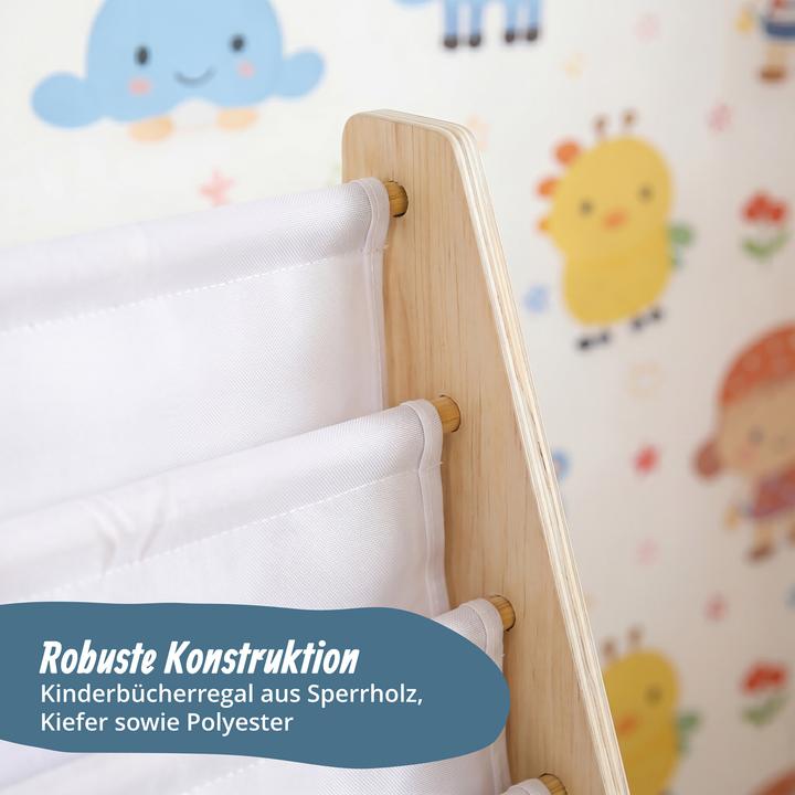 Produktbild Relaxdays Kinderbücherregal (64 x 28 x 78 cm)