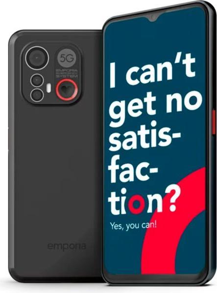 Image du produit Emporia ME6 (5G) avec bouton de panique (128 Go, Noir, 6.58", SIM simple, 5G)