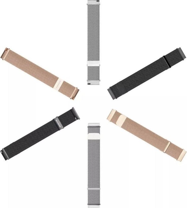 Immagine prodotto Dux Ducis Serie Milanese (20 mm, 41 mm, 42 mm, Acciaio inossidabile, Gear Sport, Gear S2, Galaxy Watch, Galaxy Watch Active, Galaxy Watch Active 2, Galaxy Watch 3)