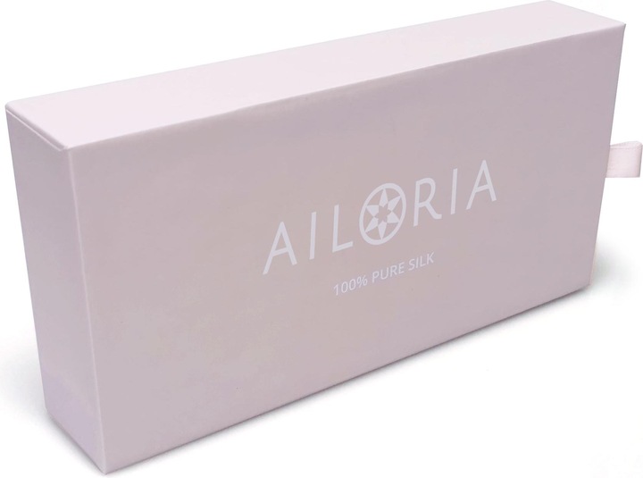 Actual product image Ailoria LUXE LOOP Silk Hair Band (black) (Emblazonments)