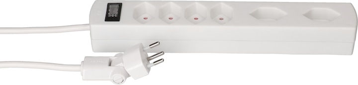 Produktbild Max Hauri Safety Line 90° mit Schalter (6 x, Typ 13, 2 m)
