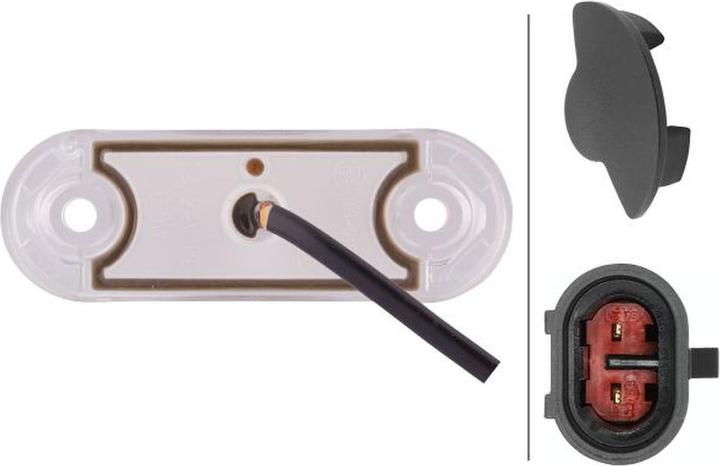 Immagine prodotto Hella 24 Luci di ingombro laterali a LED per FENDT VALMET AGCO