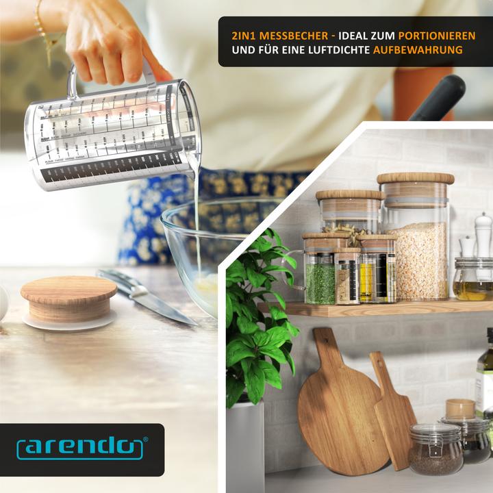 Produktbild Arendo Messbecher-Set (1000 ml)