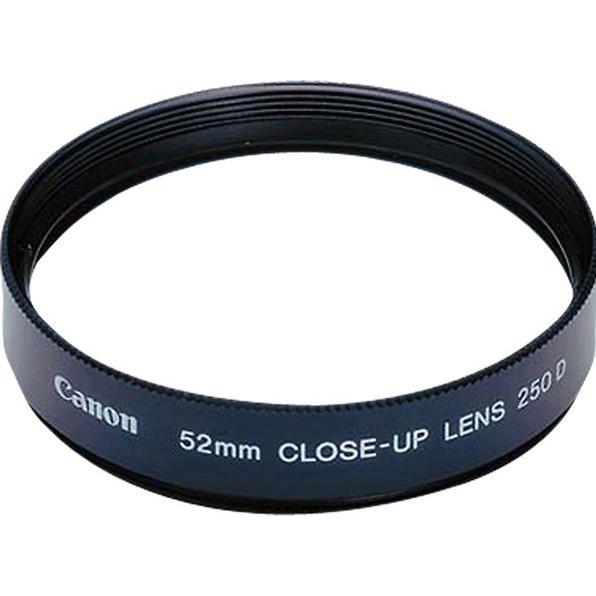 Canon Nahlinse 250D (52 mm, Nahlinsen, 52 mm), Objektivfilter, Schwarz