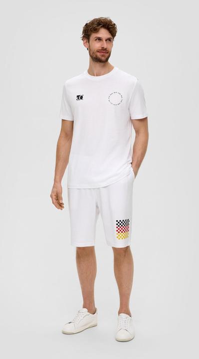 Image du produit s.Oliver Bermuda Relaxed: Unisex Bermuda mit EM-Print (L)