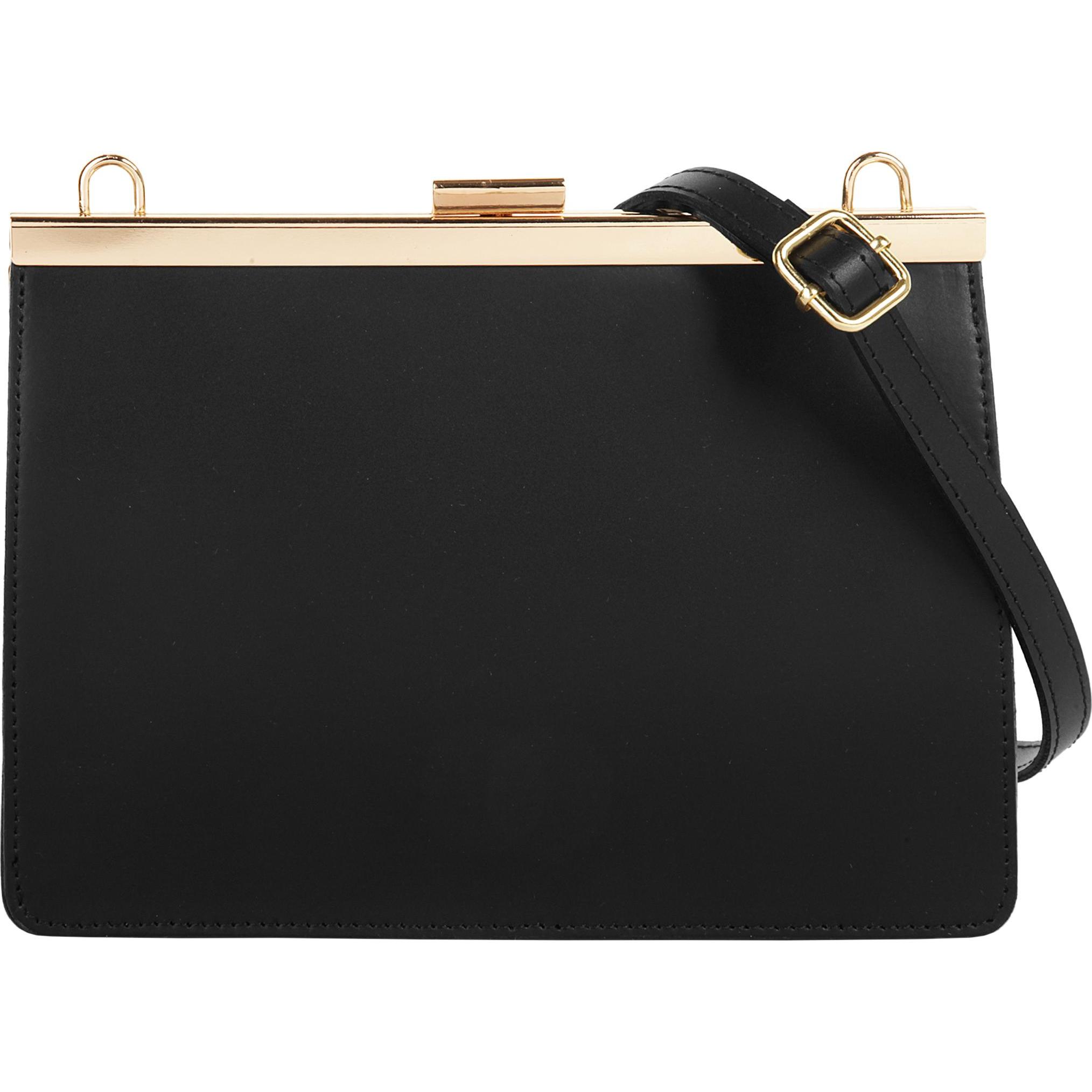 Cluty, Handtasche, Umhängetasche, Schwarz