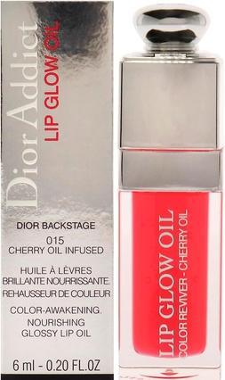 Actual product image Dior Addict Lip Glow Oil (015 Cherry)