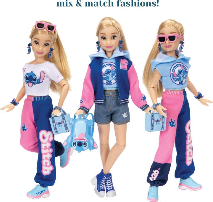 Produktbild Jakks Pacific Disney Stitch University ily 4Ever Fashion doll 25cm
