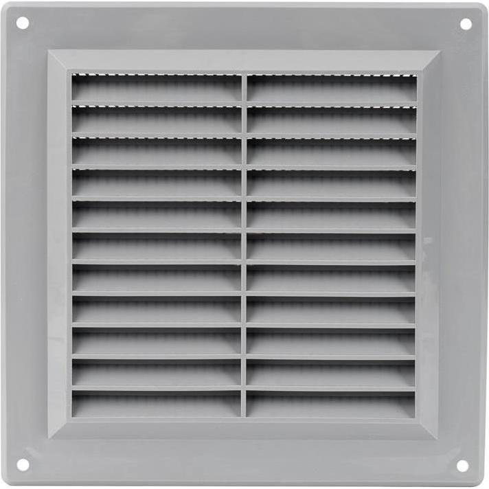 Euro3plast, Belüftungssystem, GRILLE VENTILATION 150X150, GRAY