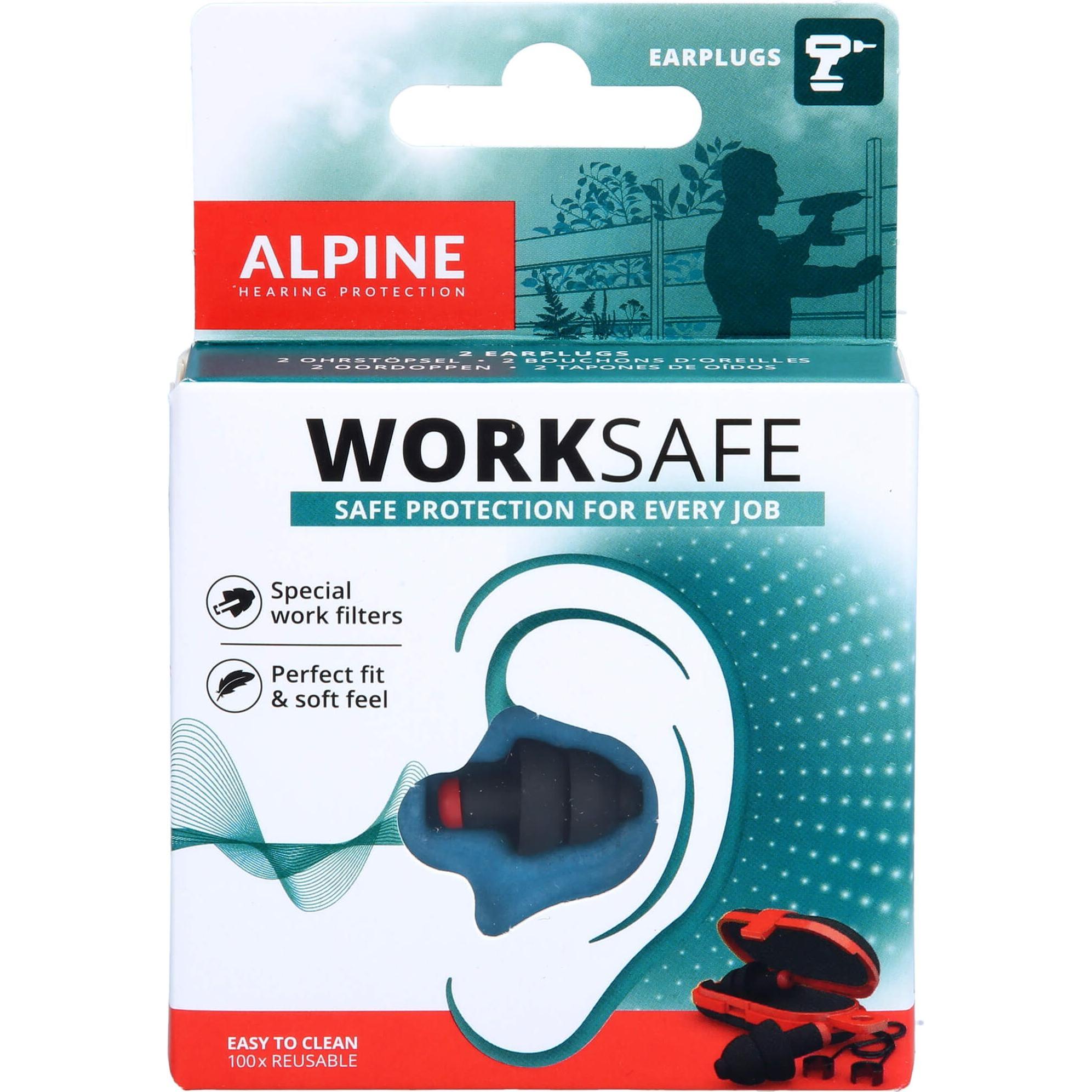 Alpine, Gehörschutz, WorkSafe (2 x)