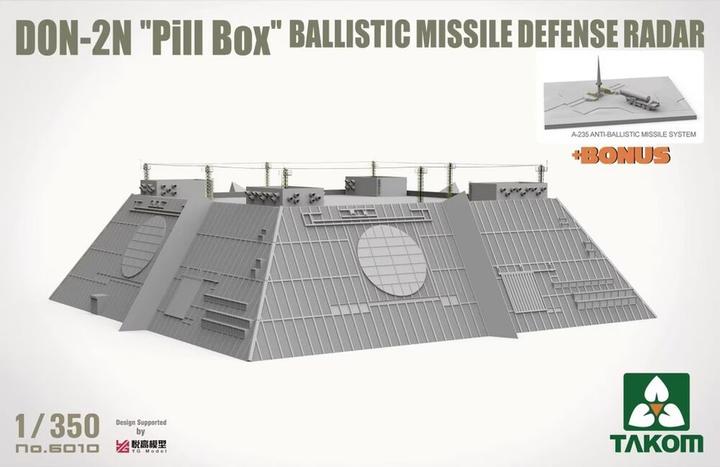 Actual product image Takom Don-2n'Pill Box' Ballistic Missile Defense Radar