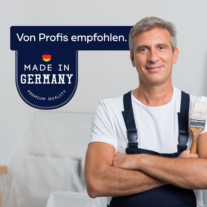 Produktbild Plid Heizkörperlack 5L Weiss Glänzend für ca. 60m² + Terpentinersatz / Thermolack (Weiss, 5 l)