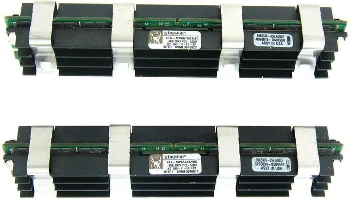 Image du produit Kingston Kta-Mp667ak2/8g (2 x 4GB, 667 MHz, DDR2-RAM, DIMM)