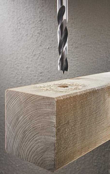 Produktbild wolfcraft 1 Holzspiralbohrer-Set CV 6-tlg. ø3-10mm (10 Millimeter, 3 Millimeter, 4 Millimeter, 5 Millimeter, 6 Millimeter, 8 Millimeter)