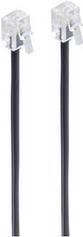 Image du produit Shiverpeaks Câble modulaire BASIC-S, RJ11-RJ11 mâle, 15,0 m Longueur : 15,0 m, couleur : noir, 4 conducteurs
