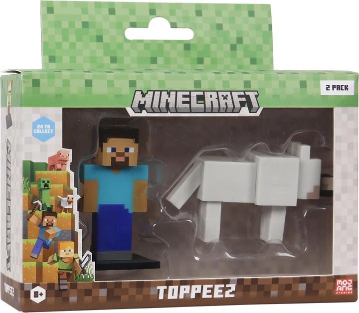 Image du produit Minecraft 3D Figure 2 pack window box