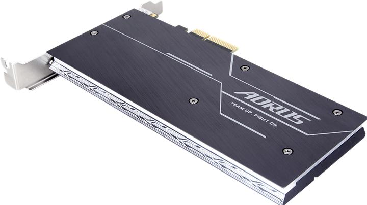 Actual product image Gigabyte Aorus RGB AIC (512 GB, PCI-Express)
