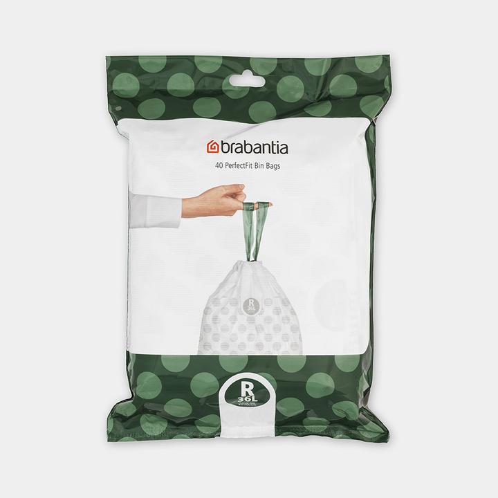 Productafbeelding Brabantia PerfectFit afvalzak type R, 36 L, 30 stuks. (40 x, 36 l)