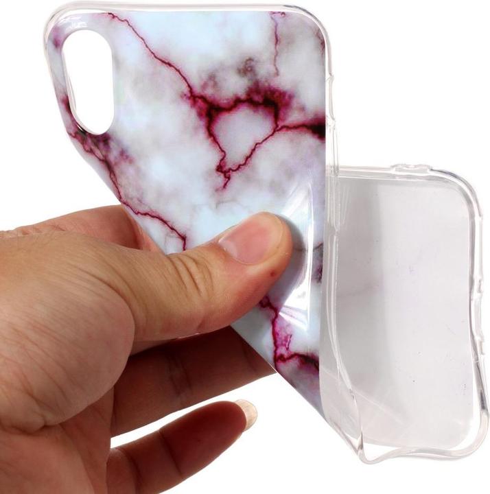 Produktbild Cover-Discount Silikon Gummi Case Marble (Apple iPhone XS)