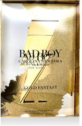 Actual product image Carolina Herrera Bad Boy Gold Fantasy (Eau de toilette, 100 ml)