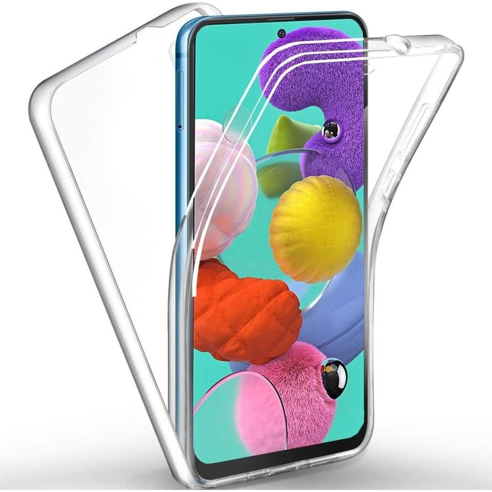 Screenguard 360° Screen & Body Protector Samsung Galaxy A51 4G Hülle mit Folie (Samsung Galaxy A51), Smartphone Hülle, T...