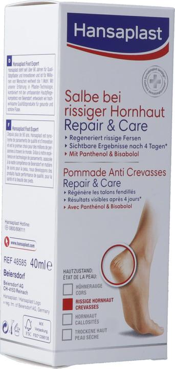 Image du produit Hansaplast Réparation et entretien (Crème et gel pour les pieds, 40 ml)