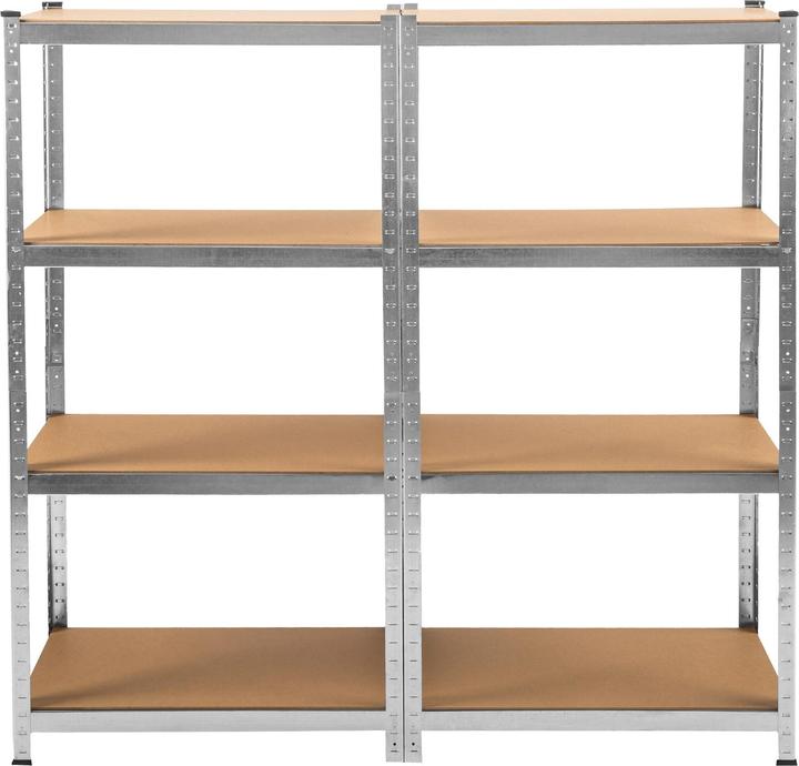 Actual product image tectake Heavy duty shelving
