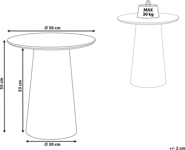 Actual product image Beliani Wando