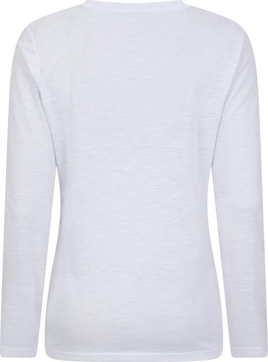 Actual product image Mountain Warehouse Womens/Ladies Agra Slub Long-Sleeved Top (44)