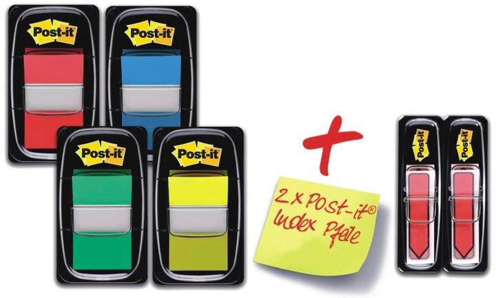 Productafbeelding Post-it Paginamarker Index twee maten (43.20 x 25.40 mm)