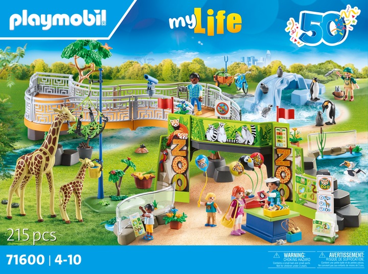 Playmobil Mein grosser Erlebnis-Zoo (71600, Playmobil My Life)