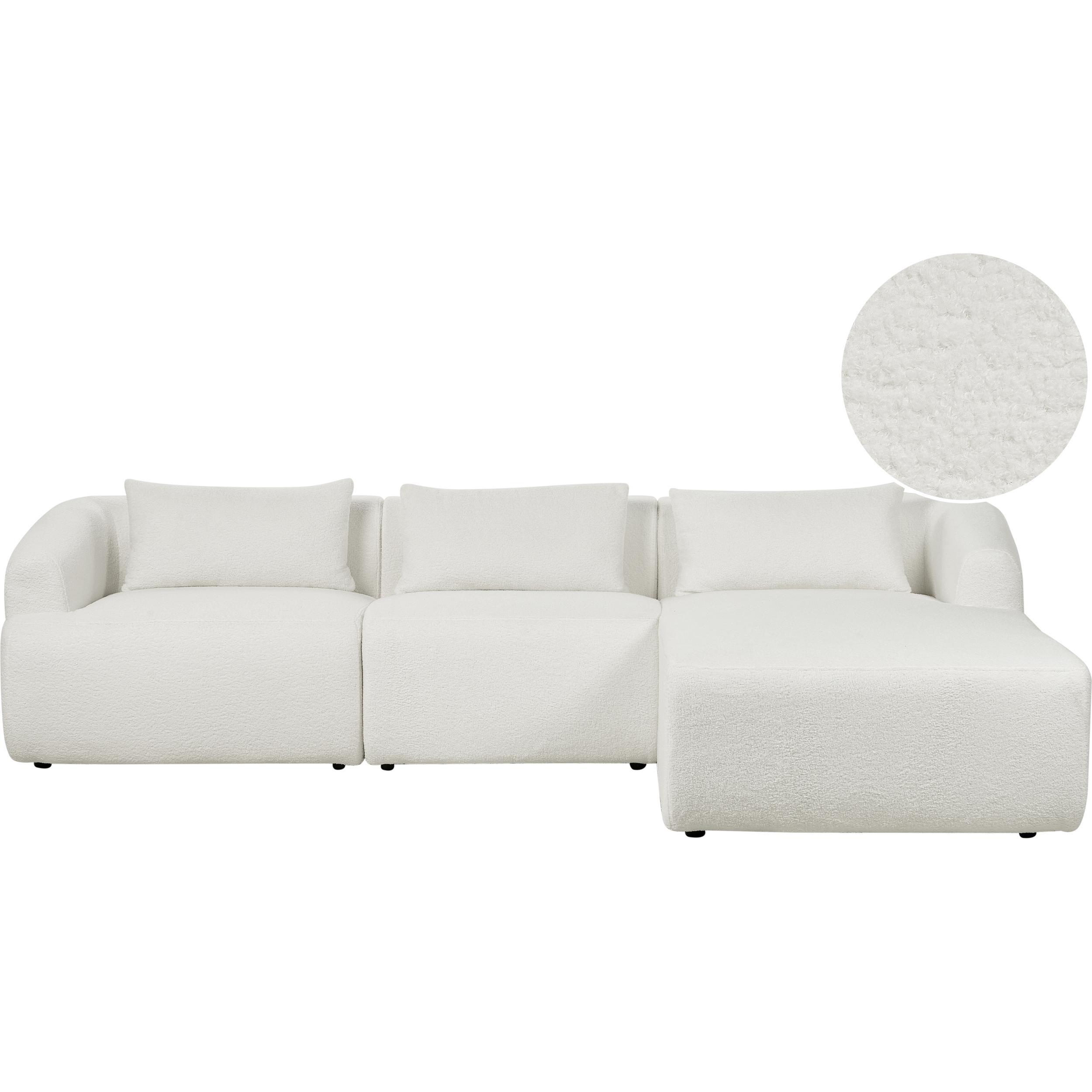 Beliani, Sofa, Svansele (Ecksofa)